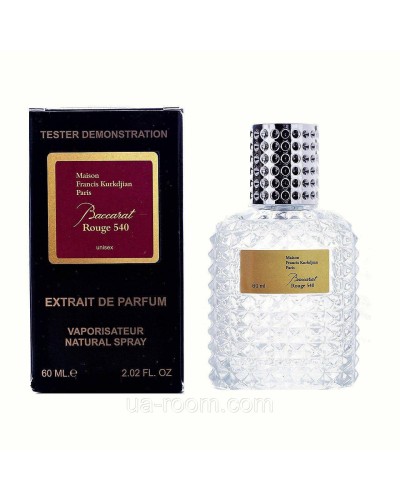 Тестер унісекс Maison Francis Kurkdjian Baccarat Rouge 540 Extrait de Parfum, 60 мл.