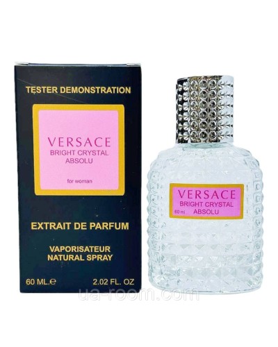 Тестер  женский Versace Bright Crystal Absolu, 60 мл.