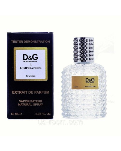 Тестер жіночий Dolce&Gabbana 3 L`Imperatrice, 60 мл.