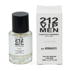 Тестер мужской  Carolina Herrera 212 Vip Men, 30 мл.