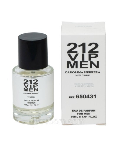 Тестер мужской  Carolina Herrera 212 Vip Men, 30 мл.