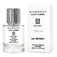 Тестер чоловічий Givenchy Blue Label Pour Homme, 30мл.