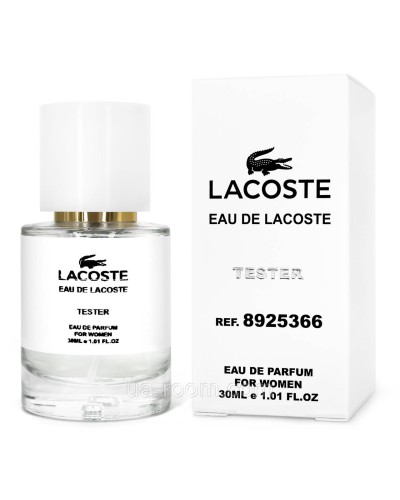 Тестер жіночий Lacoste Eau de Lacoste 30 мл.