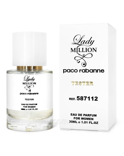 Тестер жіночий Paco Rabanne Lady Million, 30 мл.