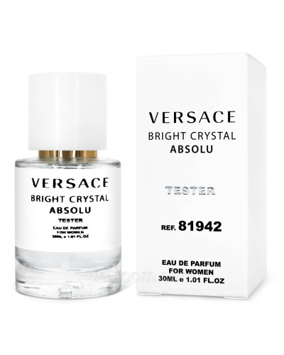 Тестер жіночий Versace Bright Crystal Absolu 30 мл.