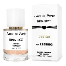 Тестер жіночий Nina Ricci Love in Paris, 30мл.