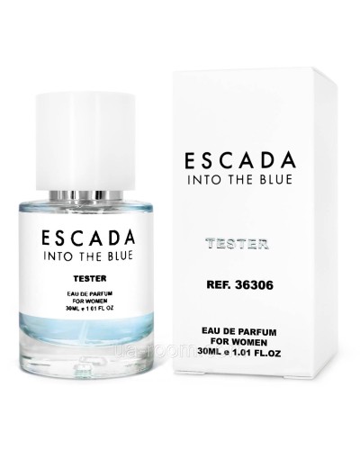 Тестер жіночий Escada Into the Blue, 30 мл.