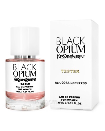 Тестер жіночий Yves Saint Laurent Black Opium, 30мл.