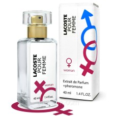 Тестер Pheromone жіночий Lacoste Pour Femme, 40мл.