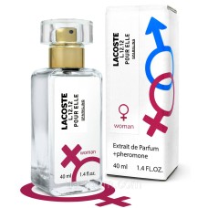 Тестер Pheromone женский Lacoste Eau De L.12.12 Pour Elle Sparkling, 40 мл.