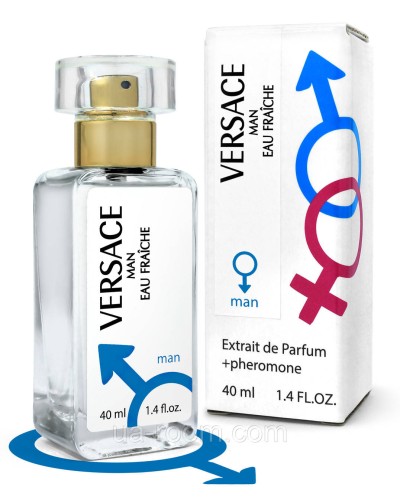 Тестер Pheromone чоловічий Versace Man Eau Fraiche, 40мл.