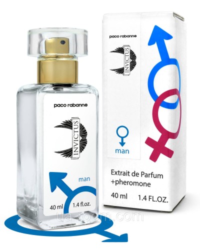 Тестер Pheromone мужской Paco Rabanne Invictus, 40 мл.