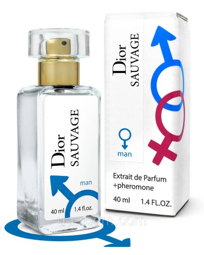 Тестер Pheromone мужской Christian Dior Sauvage, 40 мл.