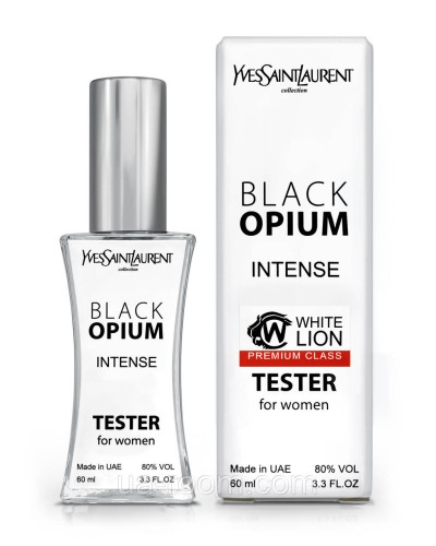 Тестер Premium Class жіночий Yves Saint Laurent Black Opium Intense, 60 мл.