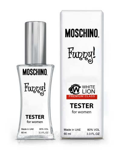 Тестер Premium Class жіночий Moschino Funny, 60мл.