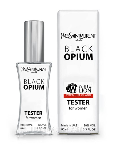 Тестер Premium Class жіночий Yves Saint Laurent Black Opium, 60 мл.