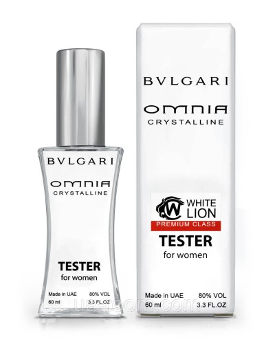 Тестер Premium Class жіночий Bvlgari Omnia Crystalline, 60 мл.