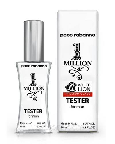 Тестер Premium Class чоловічий Paco Rabanne 1 Million, 60 мл.