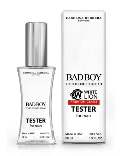 Тестер Premium Class мужской Carolina Herrera Bad Boy, 60 мл.