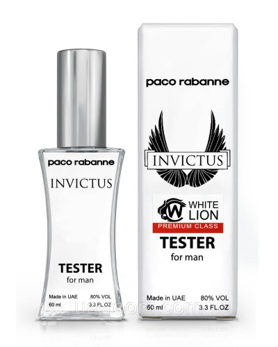 Тестер Premium Class чоловічий Paco Rabanne Invictus, 60 мл.