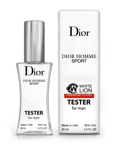 Тестер Premium Class мужской Christian Dior Dior homme sport, 60 мл.