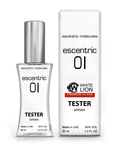 Тестер Premium Class унисекс Escentric Molecules Escentric 01, 60 мл.