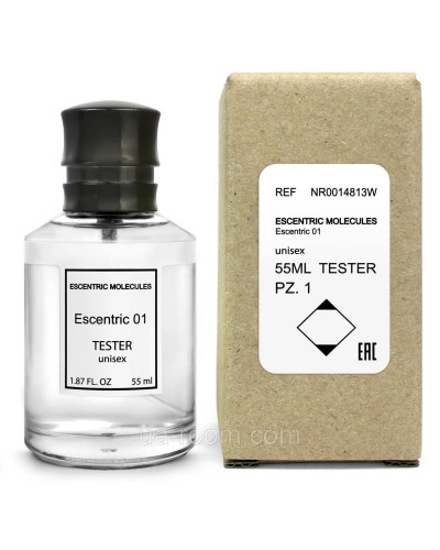 Тестер унисекс Escentric Molecules Escentric 01, 55 мл.