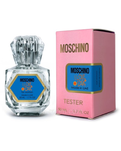 Тестер жіночий Moschino I Love Love, 50мл.