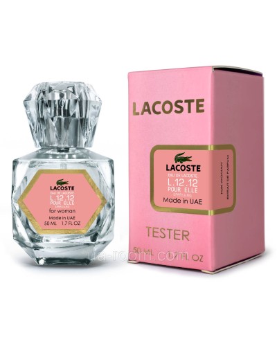 Тестер жіночий Lacoste Eau De L12.12 Pour Elle Sparkling, 50 мл.