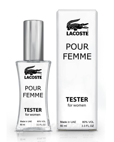 Тестер жіночий Lacoste Pour Femme, 60мл.