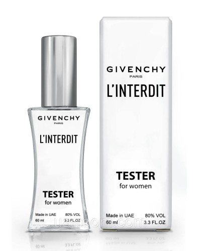 Тестер женский Givenchy L'Interdit, 60 мл.