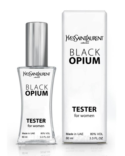 Тестер жіночий Yves Saint Laurent Black Opium, 60мл.