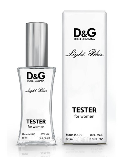 Тестер жіночий Dolce&Gabbana Light Blue, 60 мл.