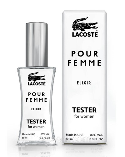 Тестер жіночий Lacoste Pour Femme Elixir 60 мл.