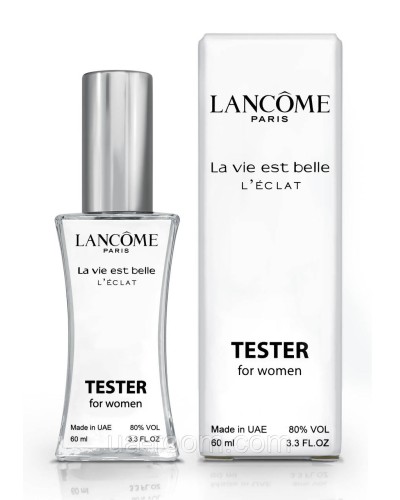 Тестер женский Lancome La vie est belle l`eclat, 60 мл.