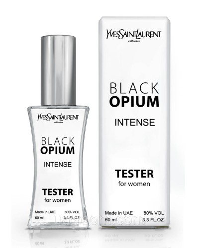 Тестер жіночий Yves Saint Laurent Black Opium Intense, 60мл.