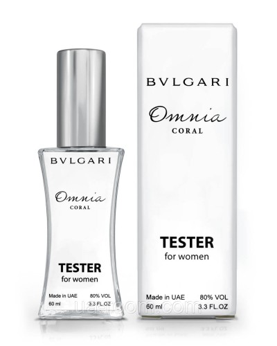 Тестер женский Bvlgari Omnia Coral, 60 мл.