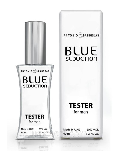 Тестер мужской  Antonio Banderas Blue Seduction for Men, 60 мл.