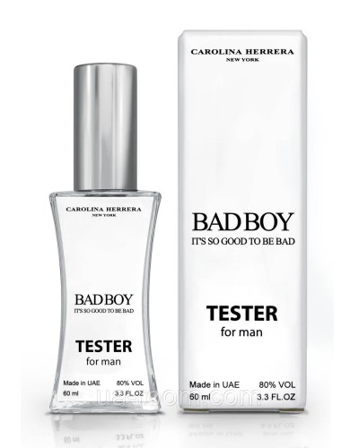 Тестер мужской Carolina Herrera Bad Boy, 60 мл.