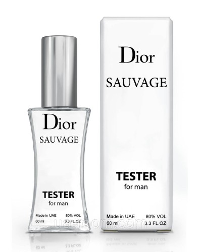 Тестер мужской Christian Dior Sauvage, 60 мл.