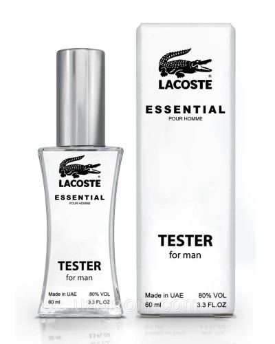 Тестер чоловічий Lacoste Essential, 60 мл.