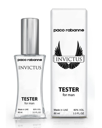Тестер чоловічий Paco Rabanne Invictus, 60 мл.