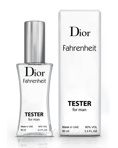 Тестер мужской Christian Dior Fahrenheit, 60 мл.