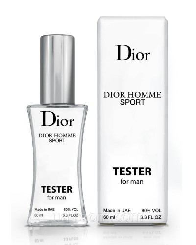 Тестер мужской Christian Dior Dior homme sport, 60 мл.