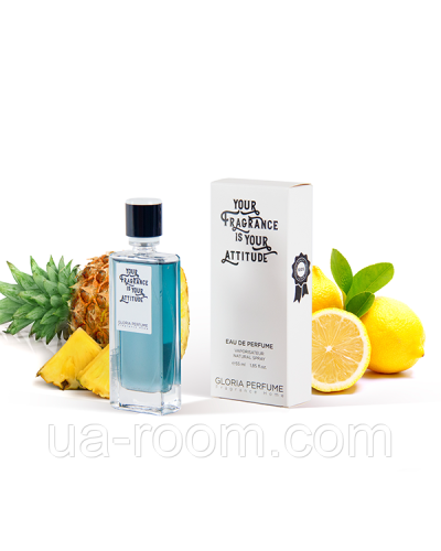 GLORIA PERFUME The Azura Men (аналог Azzaro Chrome), 55 мл.