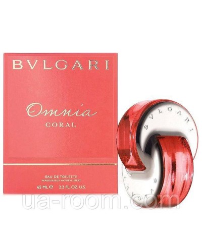 BVLGARI Omnia Coral, женская туалетная вoда 65 мл.