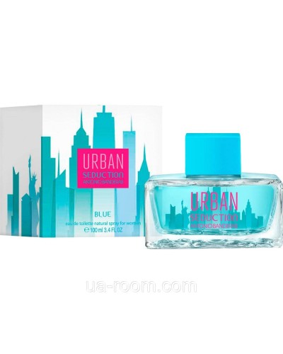 Antonio Banderas Urban Seduction Blue, женская туалетная вода 100 мл.