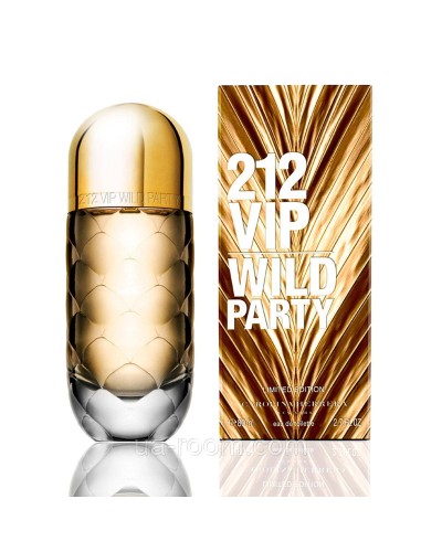 Carolina Herrera 212 VIP Wild Party, туалетна вода жіноча 80 мл.