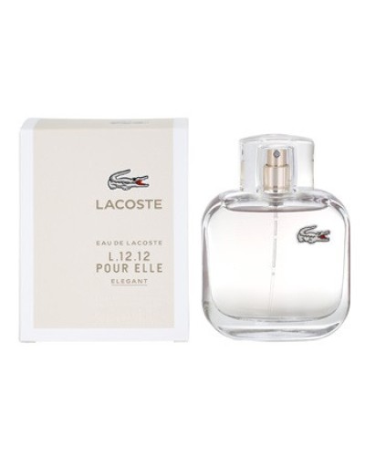 Lacoste Eau De L.12.12 Pour Elle Elegant, женская туалетная вода 90 мл.