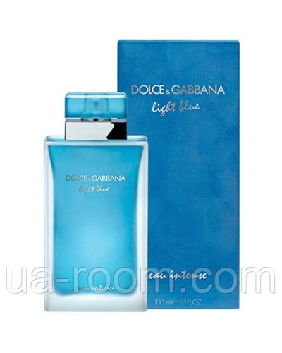 Dolce&Gabbana Light Blue Eau Intense, женская парфюмированная вода 100 мл.